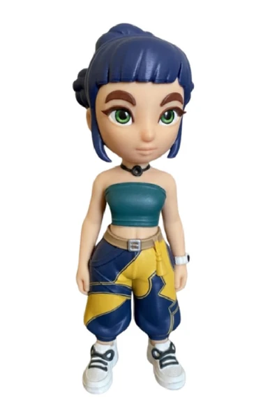 Kpop Zoey Figürü 3d Baskı Boyama Seti - Resim 2