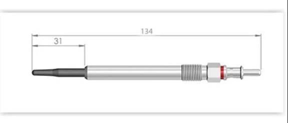 ISITMA KIZDIRMA BUJİSİ W203 C30 CDİ 5V GE116 0100266042 MERCEDES ürün görseli 1