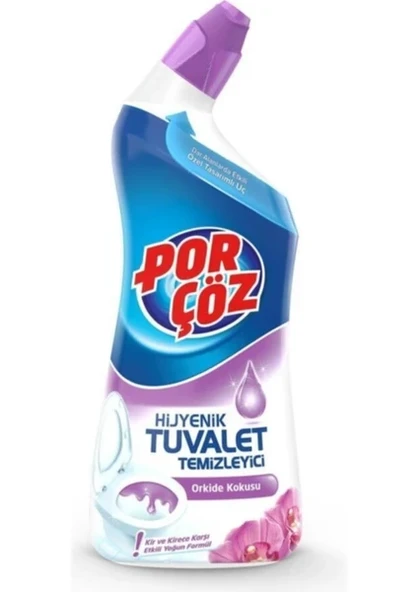 Porçöz Hijyenik Tuvalet Temizleyici Jel Orkide Kokulu 750 ml ürün görseli 1