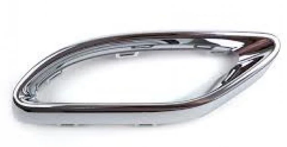 EKSOZ UCU ÇERÇEVESİ NİKELAJI SOL KROM W205 W213 W177 W246 W247 C253 X253  MERCEDES ürün görseli 1