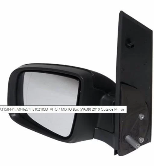 KOMPLE AYNA VİTO639 SOL; MEKANİK 2011-13 ürün görseli 1