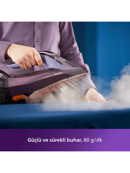 Philips Azur DST8021/30 3000 W Buharlı Ütü - Resim 4