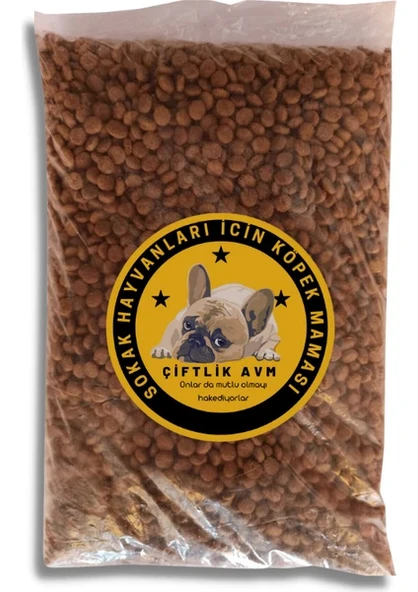 Çiftlik Avm Sokak Köpekleri Için Destekleyici Köpek Maması 2.5kg ürün görseli 1