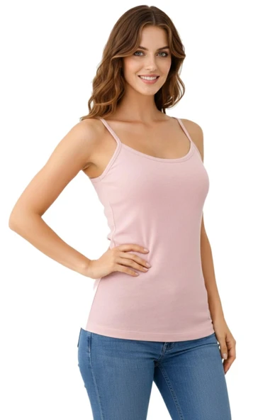 Kadın İp Askılı Renkli Bambu Atlet BGL-ST05188 - Resim 8