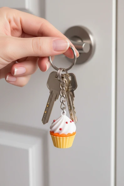 Mini Cupcake Figürlü Anahtarlık ürün görseli 1