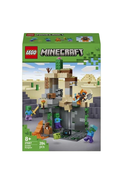 PTTAVM: Lego Minecraft Zombi Zindanı 21587 (284 Parça)