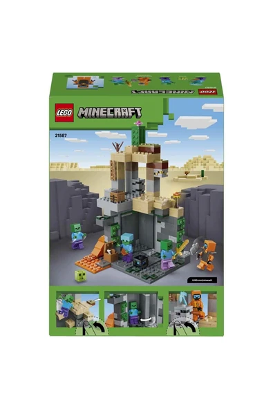 PTTAVM: Lego Minecraft Zombi Zindanı 21587 (284 Parça)