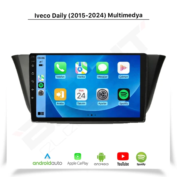 Iveco Daily Multimedya (2015-2024) 8 GB RAM 256 GB Hafıza 8 Çekirdek Navigatör ürün görseli 1
