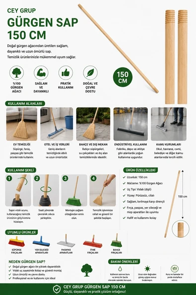 Gürgen Sap 150 cm ürün görseli 1