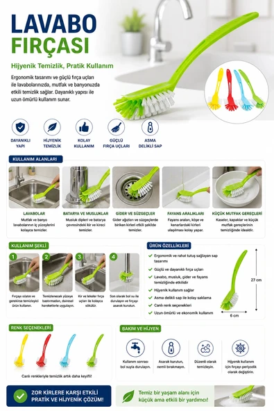 Lavabo Fırçası ürün görseli 1