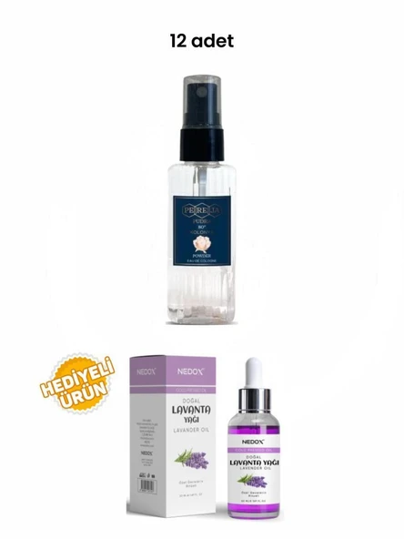 Pereja 12 Adet Pudra Kolonya 50 Ml ürün görseli 1