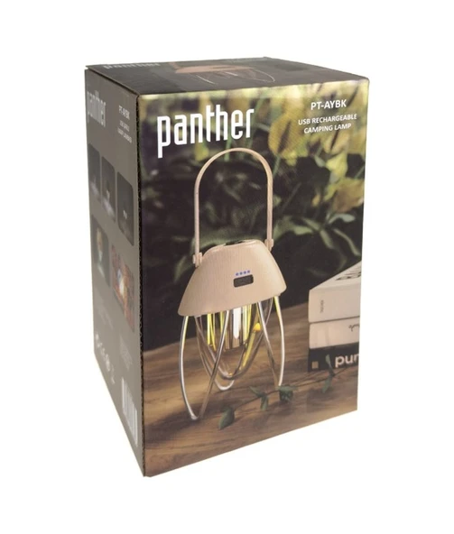 Panther Pt-aybk Usb Şarjlı Kamp Lambası Siyah ürün görseli 1