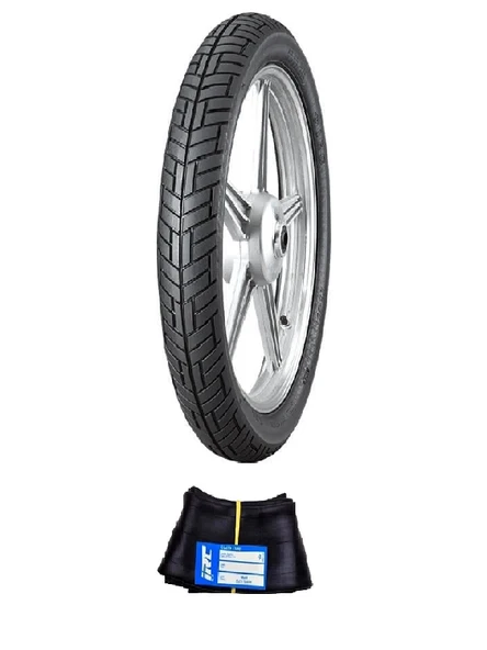 IRC 18 Jant 2.50-18 Tube Type F (Ön) NF-28 Motosiklet Dış Lastiği + 2.25/2.50-18 İç Lastik Seti ürün görseli 1