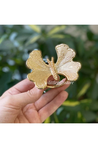 Elta Collection Kelebek Dekor Peçete Halkası/yüzüğü ürün görseli 1