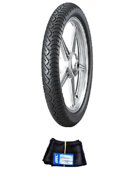 IRC 18 Jant 2.75-18 Tube Type NF-22 Motosiklet Dış Lastiği + 2.75/3.00-18 İç Lastik Seti ürün görseli 1