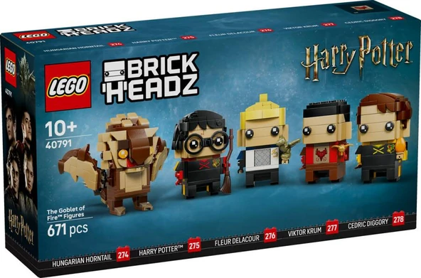 LEGO BrickHeadz 40791 The Goblet of Fire Figures ürün görseli 1