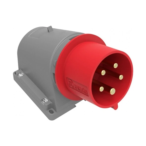 Bemis BC1-3505-2236 IP44 5X32A 380V Cee Norm 90 Derece Eğik Duvar Fiş ürün görseli 1