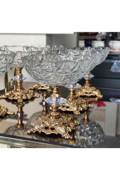 Elta Collection 6lı Estrella Ayaklı Kase Sunumluk ürün görseli 1