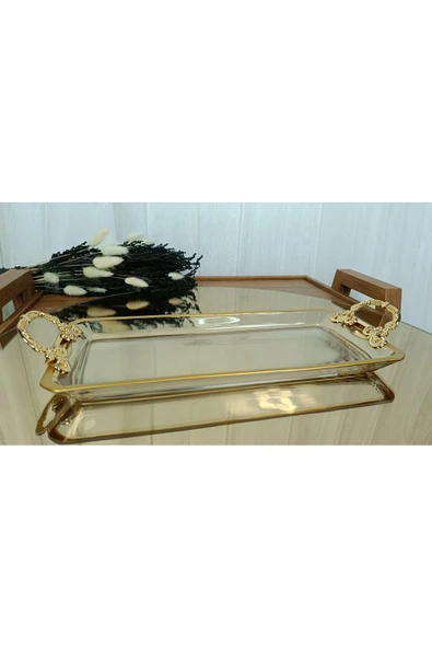Elta Collection KULPLU  MADLEN SUNUM  SERVİS TABAĞI - Resim 2