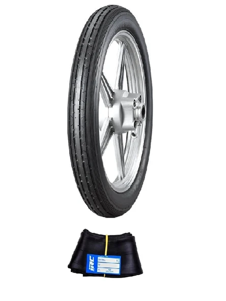 IRC 18 Jant 3.00-18 Tube Type NF-2 Motosiklet Dış Lastiği + 2.75/3.00-18 İç Lastik Seti ürün görseli 1