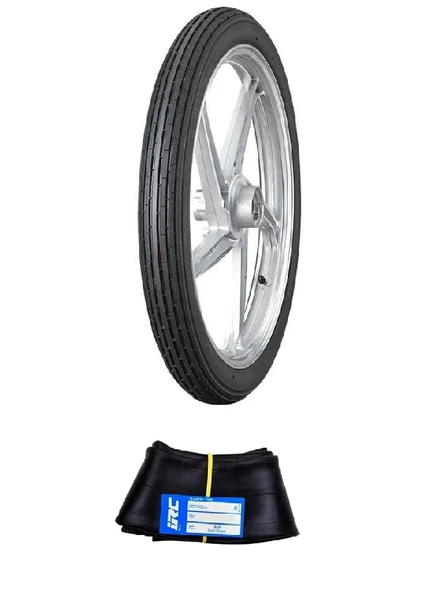 IRC 17 Jant 2.25-17 Tube Type NF-7 Motosiklet Dış Lastiği + 2.25/2.50-17 İç Lastik Seti ürün görseli 1