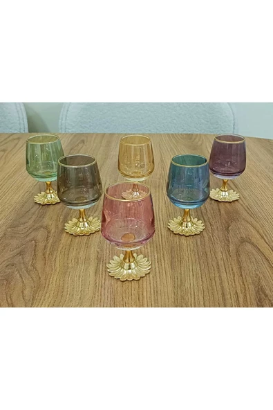 Elta Collection Lina Metal Ayaklı Kahve Yanı Su Ve Meşrubat Bardağı ürün görseli 1