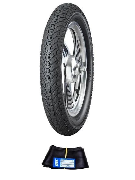 IRC 16x2.50 Tube Type (İç Lastikli) MB-55 Elektrikli Bisiklet Dış Lastiği + İç Lastik Seti ürün görseli 1