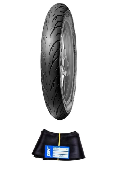 IRC 18 Jant 90/90-18 Tube Type MB-34 Motosiklet Dış Lastiği + 2.75/3.00-18 İç Lastik Seti ürün görseli 1