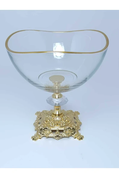 Elta Collection Metal Ayaklı Lüks Sunumluk Kase ürün görseli 1