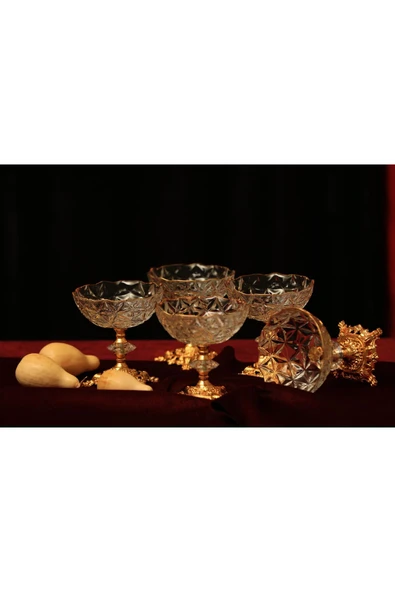 Elta Collection 6lı Estrella Ayaklı Kase Sunumluk ürün görseli 1