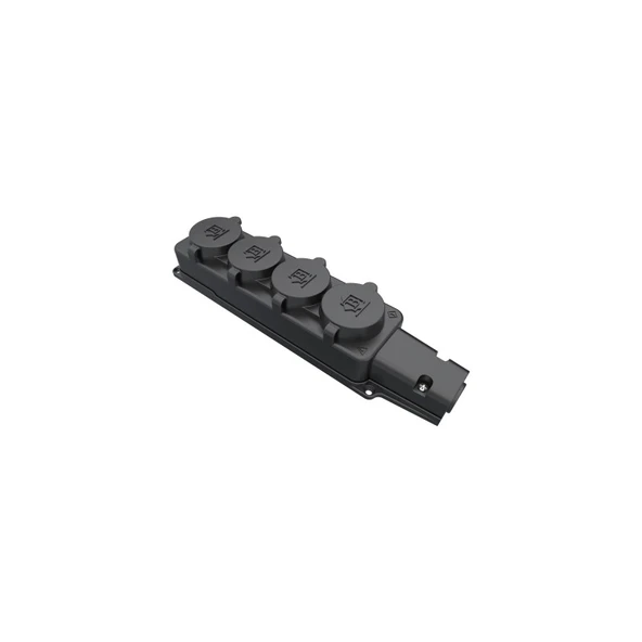 Bemis 1/16A Monofaze Dörtlü Grup Priz BEM-BK1-1402-3614 ürün görseli 1