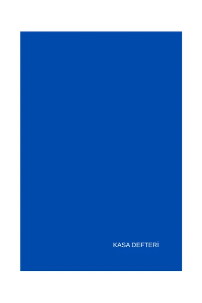 Folix Kasa Defteri Mavi 17X24 320 Yaprak ürün görseli 1