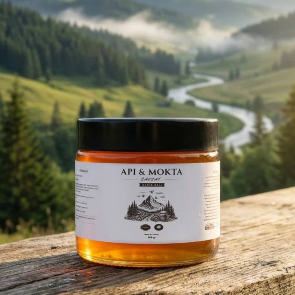 Apimokta Doğal Katkısız Kekik Balı  500 Gr/ Artvin ŞavşatKekik  Balı ürün görseli 1