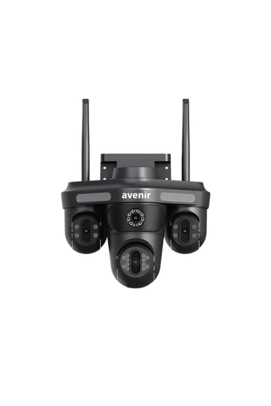 AVENİR S316X3 4 Kameralı 3 Lensi 10x Zoomlu 16MP 3 PTZ Dönebilen Wifi Sesli Kamera ürün görseli 1