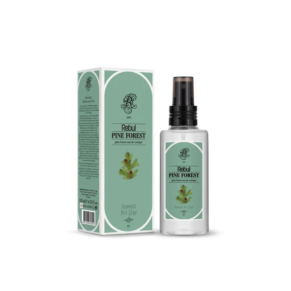 Rebul Pine Forest EDC Kolonya 125 ml Pet Şişe ürün görseli 1