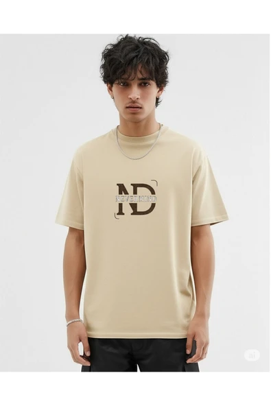 Baskılı Oversize Tişört | Erkek Streetwear T-Shirt ürün görseli 1