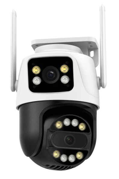 AVENİR AV-S304 4mp 2 Kameralı Ptz Wifi Sesli Onvif Gece Görüşlü Kamera ürün görseli 1