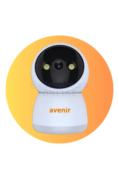 AVENİR 3mp Çözünürlük, 355° Hareketli, Kablosuz Akıllı Kamera ürün görseli 1
