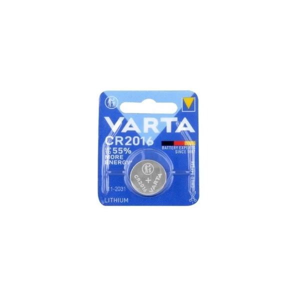 Varta 6016 Lithium CR2016 Pil 1li ürün görseli 1