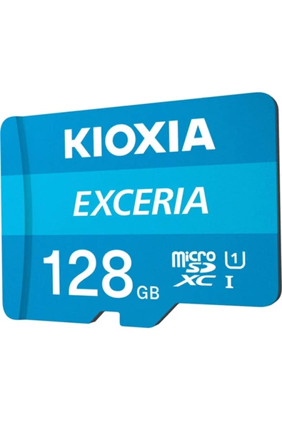 Kioxia Exceria Lmex2l128gg2 128gb 100mb/s Okuma Hızlı Microsd Hafıza Kartı ürün görseli 1