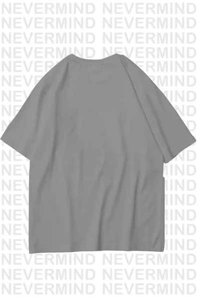 Unisex Cherries Baskılı Oversize Tshirt - Resim 2