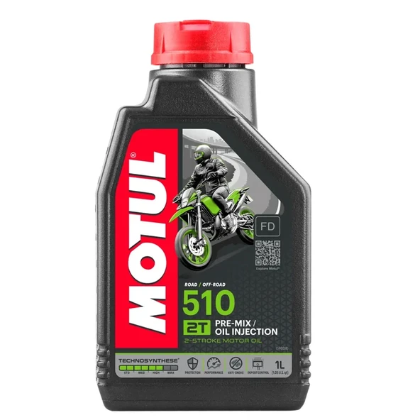 Motul 510 2T 1 Lt Motosiklet Yağı ürün görseli 1