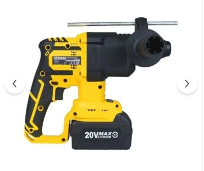 AKÜLÜ PNÖMATİK KIRICI-DELİCİ KÖMÜRSÜZ 1.8J 20MM 2x4 Ah AKÜ RTRMAX S-LION ürün görseli 1