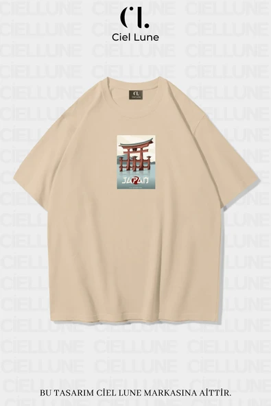 Nevermind Unisex Kadın Erkek Japan Baskılı Özel Tasarım Oversize T-shirt ürün görseli 1