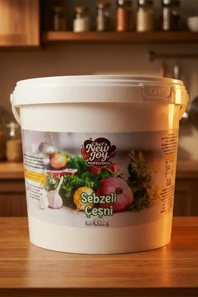 Sebzeli Çeşni 4500 gr Vegetable Seasoning ürün görseli 1