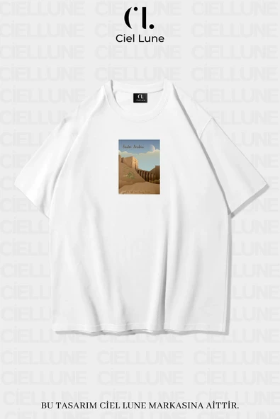 Nevermind Unisex Saudi Desing Ciel Studio- Oversize T-Shirt ürün görseli 1