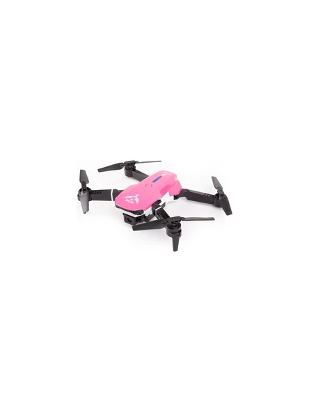 Yıldız İha İlk Dronum Katlanır Çift Kameralı Tek Tuş Iniş Kalkış Başlangıç Dronu (Pembe,1 Bataryalı) ürün görseli 1
