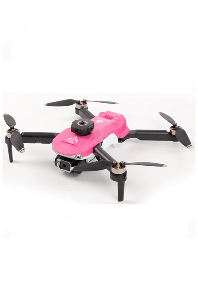 Yıldız İHA HEKİ SkyMaster Fırçasız Motor,Çift Kamera Engel Sensörlü Hobi Dronu (Pembe,1 Bataryalı) ürün görseli 1
