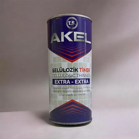 AKEL SELÜLOZİK TİNER 1/1LİK 750ml ürün görseli 1