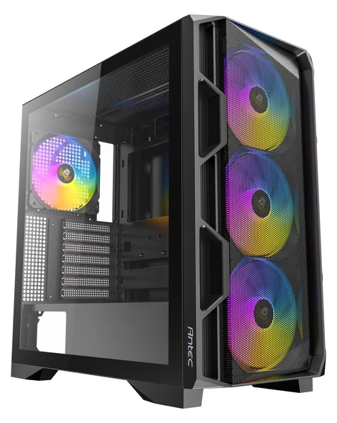 ANTEC AX1000 ARGB 750W 4 x 140mm ARGB, Type-C 3.2, 750W 80+ bronze PCIE 5.1,  Full-View,Tempered Glass Oyuncu  Kasa ürün görseli 1